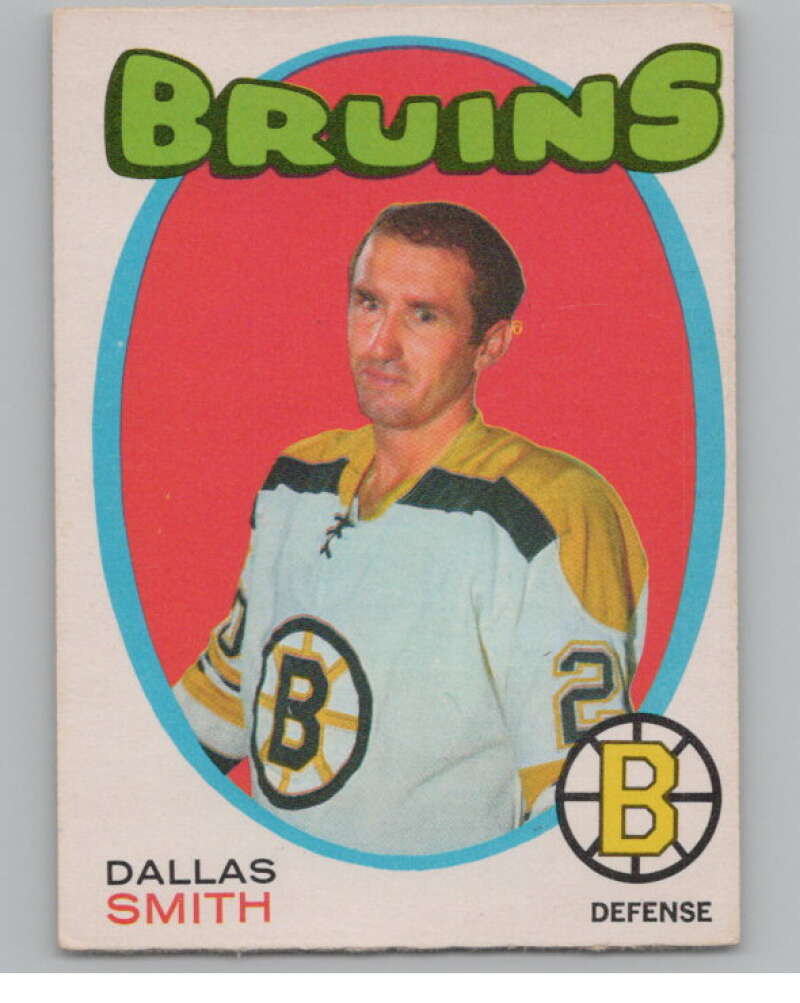 1971-72 O-Pee-Chee #170 Dallas Smith  Boston Bruins  V99172 Image 1