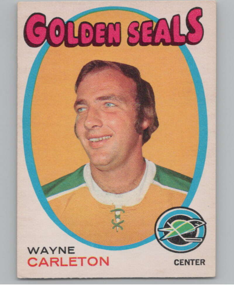 1971-72 O-Pee-Chee #178 Wayne Carleton  California Golden Seals  V99174 Image 1