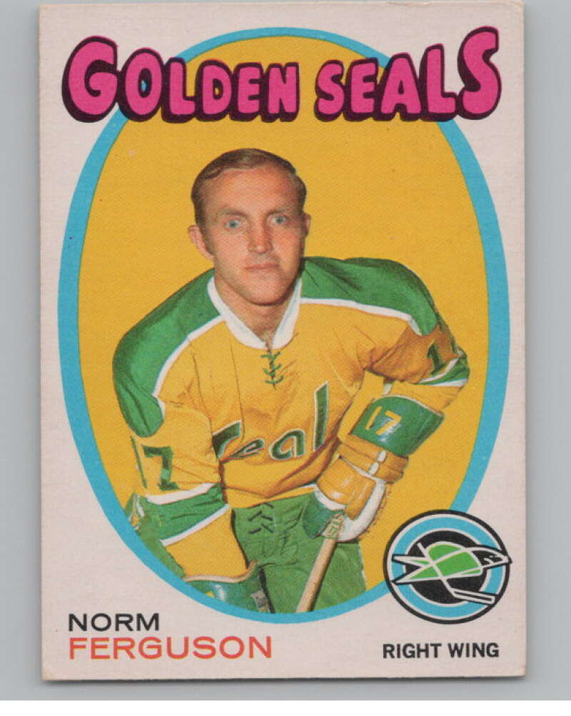 1971-72 O-Pee-Chee #179 Norm Ferguson  California Golden Seals  V99175 Image 1