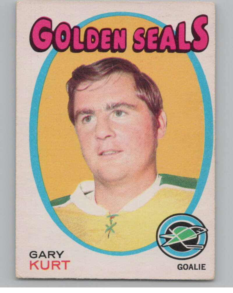 1971-72 O-Pee-Chee #181 Gary Kurt  RC Rookie California Golden Seals  V99176 Image 1