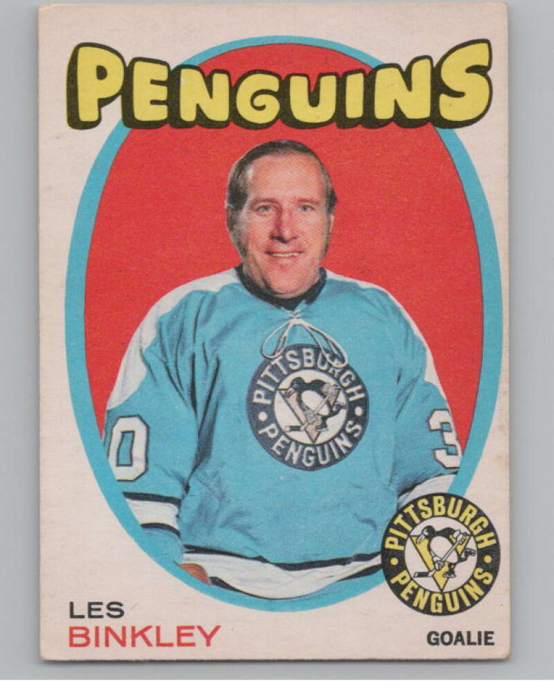 1971-72 O-Pee-Chee #192 Les Binkley  Pittsburgh Penguins  V99184 Image 1
