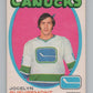 1971-72 O-Pee-Chee #232 Jocelyn Guevremont RC Rookie Canucks  V99201 Image 1