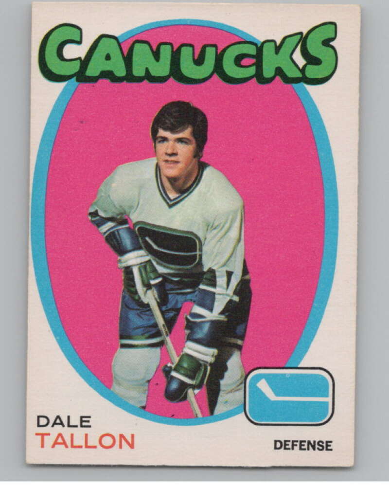 1971-72 O-Pee-Chee #234 Dale Tallon  Vancouver Canucks  V99203 Image 1