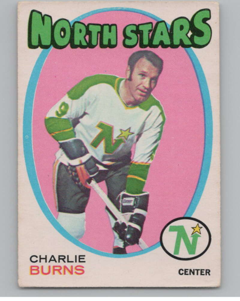 1971-72 O-Pee-Chee #238 Charlie Burns  Minnesota North Stars  V99207 Image 1