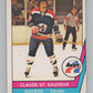 1977-78 O-Pee-Chee WHA #7 Claude St. Sauveur Racers  V99249 Image 1