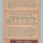 1977-78 O-Pee-Chee WHA #13 Rich Leduc  Cincinnati Stingers  V99255 Image 2