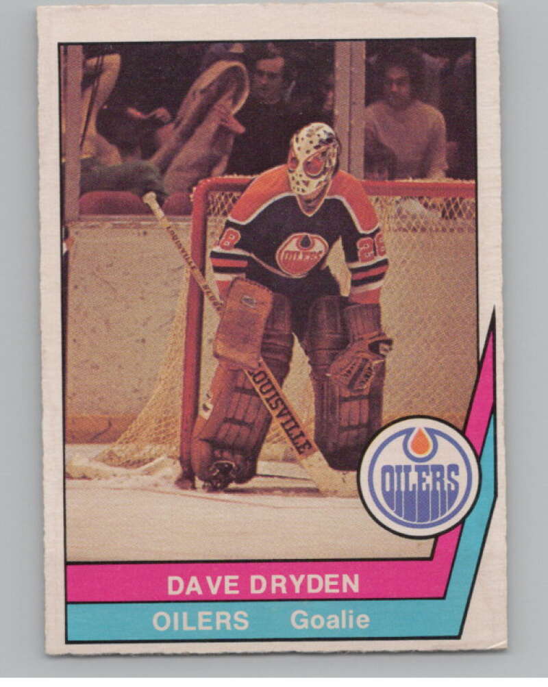 1977-78 O-Pee-Chee WHA #28 Dave Dryden  Edmonton Oilers  V99265 Image 1