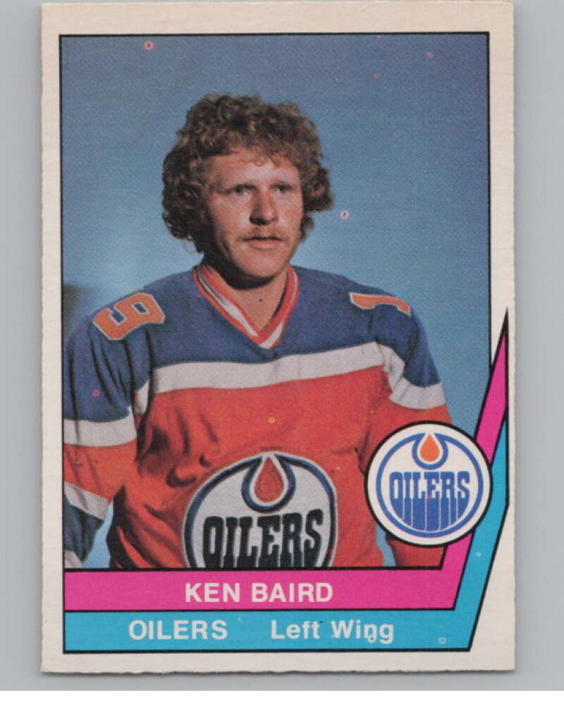 1977-78 O-Pee-Chee WHA #46 Ken Baird  Edmonton Oilers  V99277 Image 1