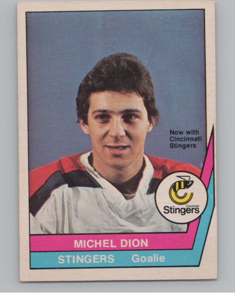 1977-78 O-Pee-Chee WHA #62 Michel Dion  Cincinnati Stingers  V99294 Image 1