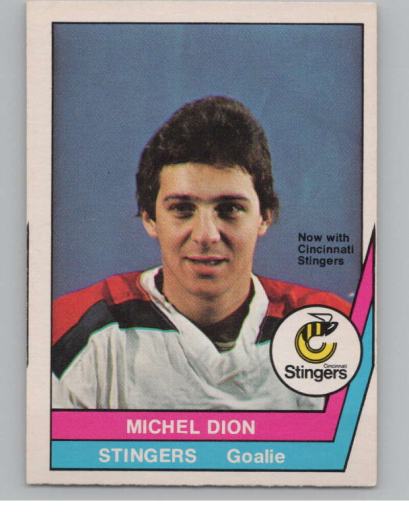 1977-78 O-Pee-Chee WHA #62 Michel Dion  Cincinnati Stingers  V99295 Image 1