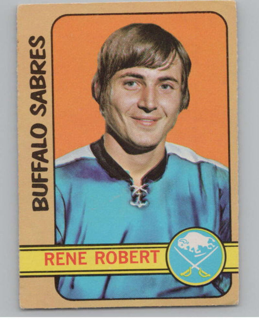1972-73 O-Pee-Chee #2 Rene Robert  RC Rookie Buffalo Sabres  V99298 Image 1