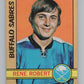 1972-73 O-Pee-Chee #2 Rene Robert  RC Rookie Buffalo Sabres  V99299 Image 1