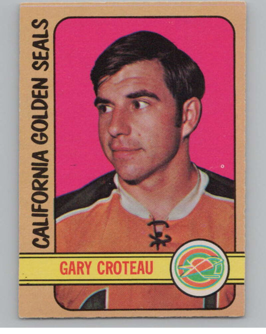 1972-73 O-Pee-Chee #3 Gary Croteau  California Golden Seals  V99300 Image 1