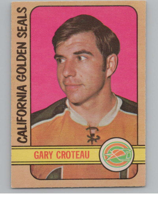 1972-73 O-Pee-Chee #3 Gary Croteau  California Golden Seals  V99301 Image 1