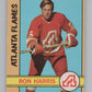 1972-73 O-Pee-Chee #5 Ron Harris  Atlanta Flames  V99306 Image 1