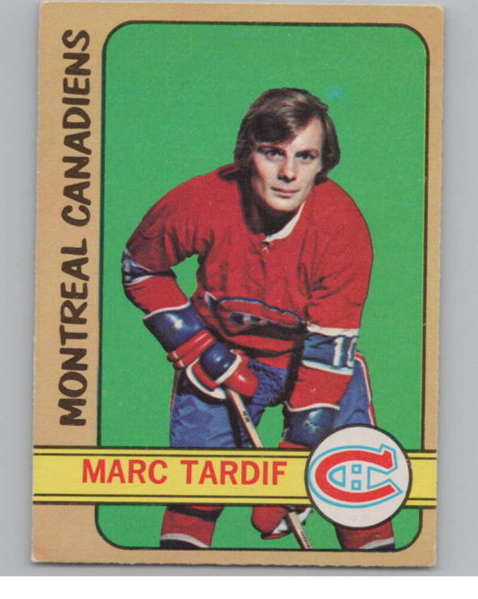 1972-73 O-Pee-Chee #11 Marc Tardif  Montreal Canadiens  V99312 Image 1