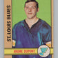 1972-73 O-Pee-Chee #16 Andre Dupont  RC Rookie St. Louis Blues  V99316 Image 1