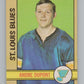 1972-73 O-Pee-Chee #16 Andre Dupont  RC Rookie St. Louis Blues  V99319 Image 1