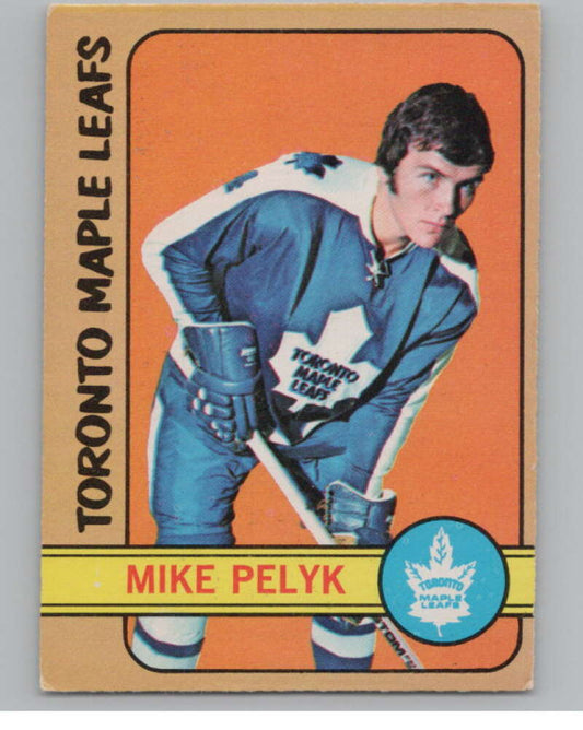 1972-73 O-Pee-Chee #17 Mike Pelyk  Toronto Maple Leafs  V99321 Image 1
