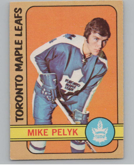 1972-73 O-Pee-Chee #17 Mike Pelyk  Toronto Maple Leafs  V99322 Image 1