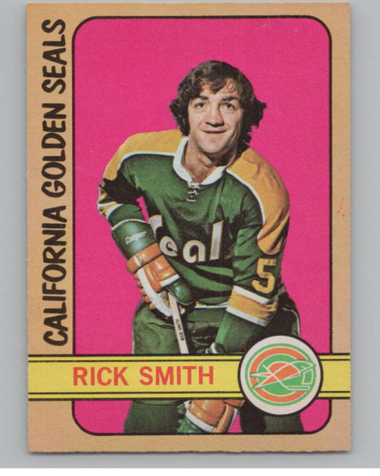 1972-73 O-Pee-Chee #23 Rick Smith UER  California Golden Seals  V99331 Image 1