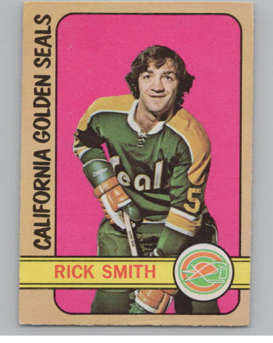 1972-73 O-Pee-Chee #23 Rick Smith UER  California Golden Seals  V99332 Image 1