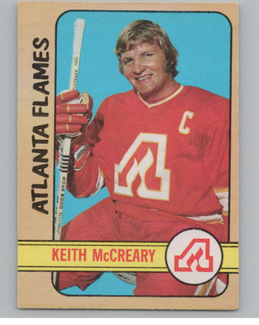 1972-73 O-Pee-Chee #25 Keith McCreary  Atlanta Flames  V99336 Image 1