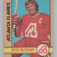 1972-73 O-Pee-Chee #25 Keith McCreary  Atlanta Flames  V99337 Image 1