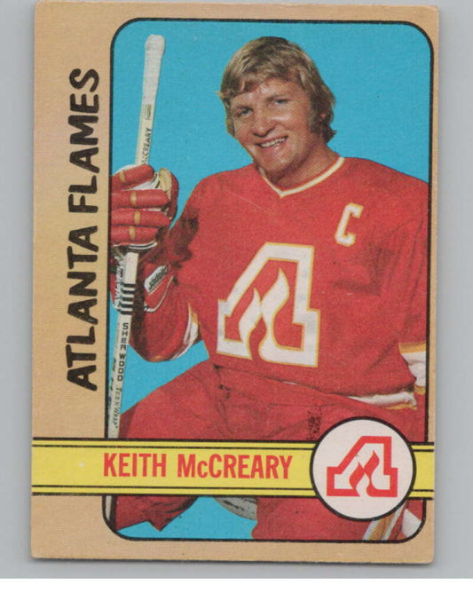 1972-73 O-Pee-Chee #25 Keith McCreary  Atlanta Flames  V99338 Image 1