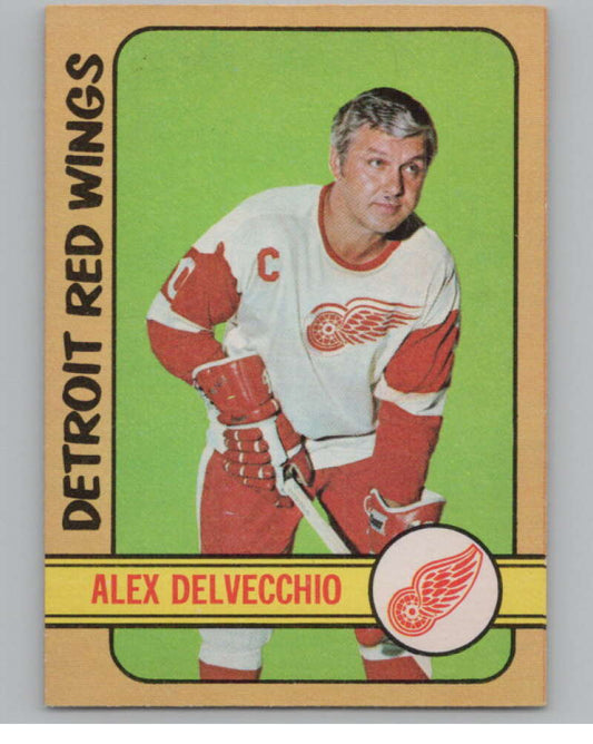 1972-73 O-Pee-Chee #26 Alex Delvecchio  Detroit Red Wings  V99340 Image 1