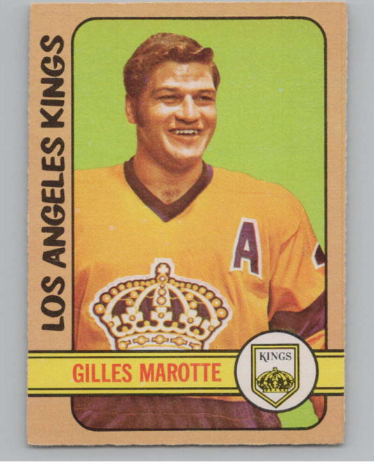1972-73 O-Pee-Chee #27 Gilles Marotte  Los Angeles Kings  V99343 Image 1