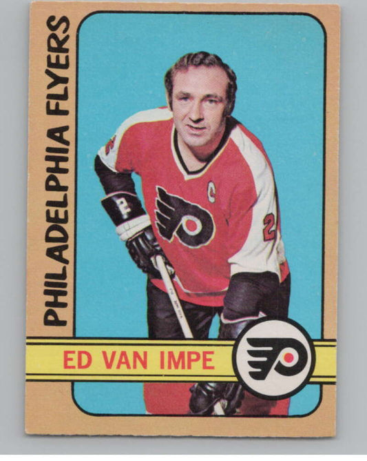1972-73 O-Pee-Chee #33 Ed Van Impe  Philadelphia Flyers  V99347 Image 1