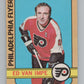 1972-73 O-Pee-Chee #33 Ed Van Impe  Philadelphia Flyers  V99348 Image 1