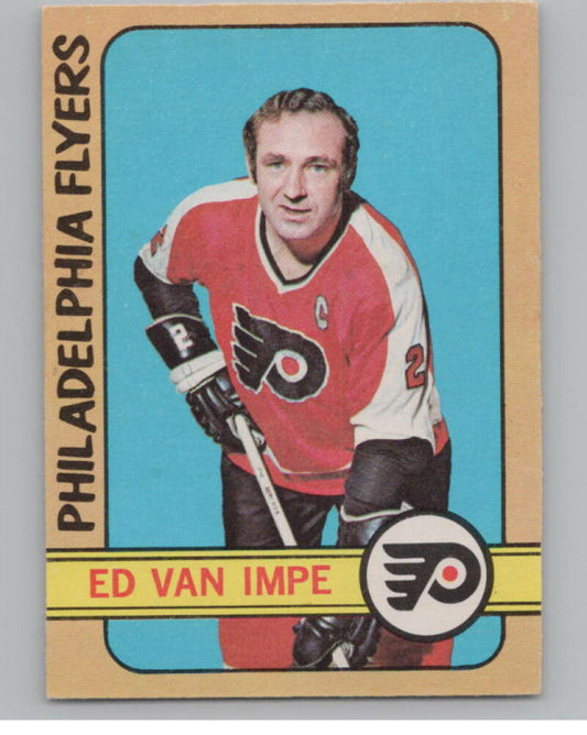 1972-73 O-Pee-Chee #33 Ed Van Impe  Philadelphia Flyers  V99348 Image 1