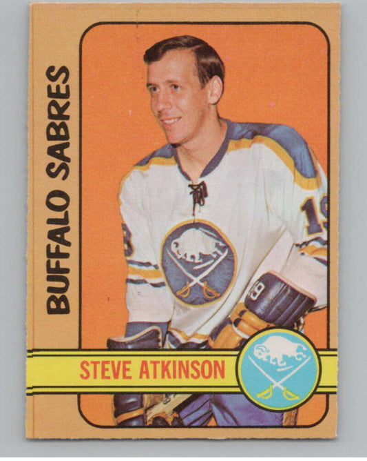 1972-73 O-Pee-Chee #40 Steve Atkinson  Buffalo Sabres  V99360 Image 1