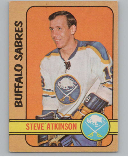 1972-73 O-Pee-Chee #40 Steve Atkinson  Buffalo Sabres  V99361 Image 1