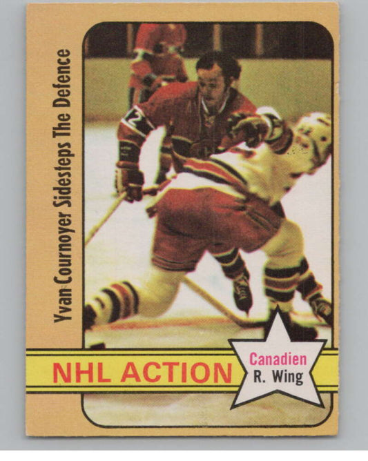 1972-73 O-Pee-Chee #44 Yvan Cournoyer  Montreal Canadiens  V99365 Image 1