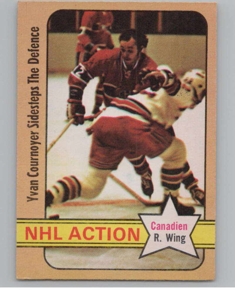 1972-73 O-Pee-Chee #44 Yvan Cournoyer  Montreal Canadiens  V99366 Image 1