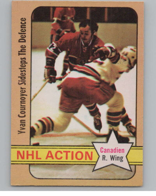1972-73 O-Pee-Chee #44 Yvan Cournoyer  Montreal Canadiens  V99366 Image 1