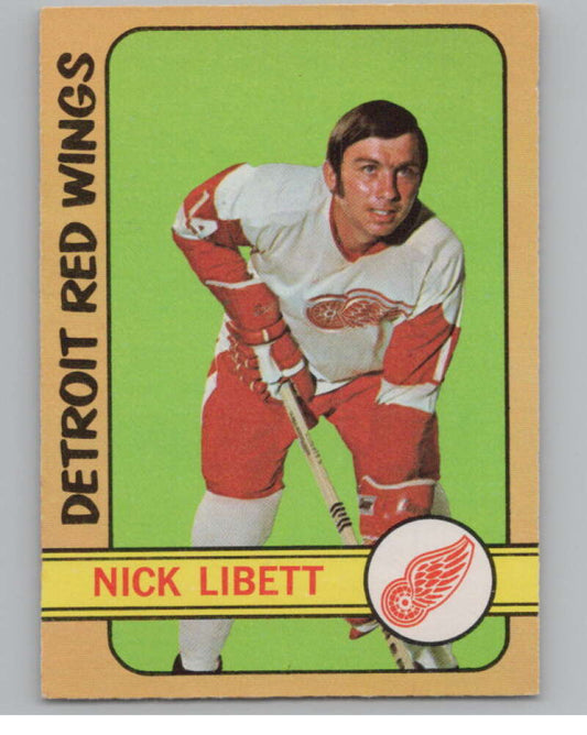 1972-73 O-Pee-Chee #45 Nick Libett  Detroit Red Wings  V99368 Image 1