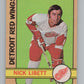 1972-73 O-Pee-Chee #45 Nick Libett  Detroit Red Wings  V99369 Image 1
