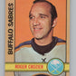 1972-73 O-Pee-Chee #50 Roger Crozier  Buffalo Sabres  V99374 Image 1