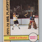 1972-73 O-Pee-Chee #54 Playoff Game 5  New York Rangers/Boston Bruins  V99384 Image 1