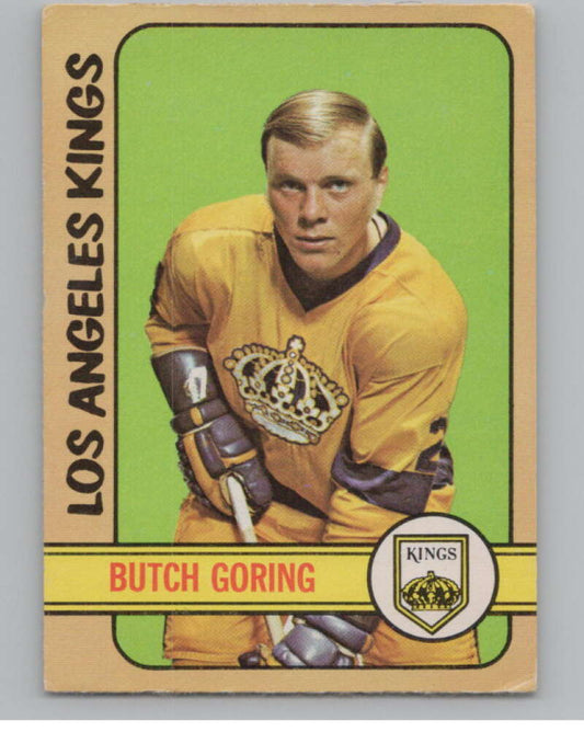 1972-73 O-Pee-Chee #56 Butch Goring  Los Angeles Kings  V99387 Image 1