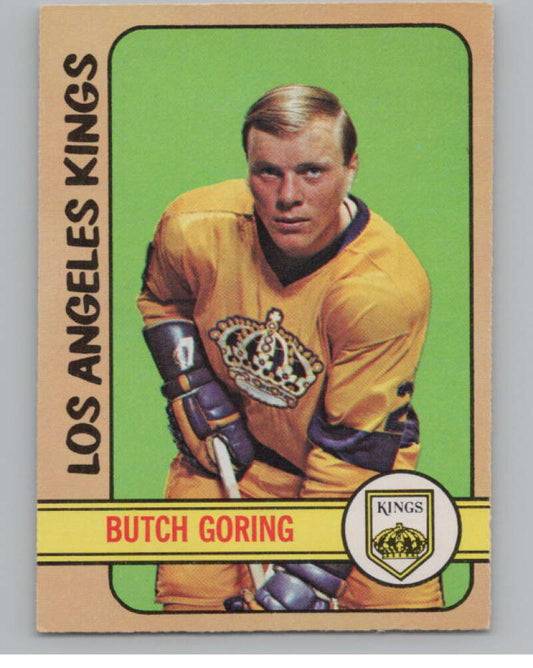 1972-73 O-Pee-Chee #56 Butch Goring  Los Angeles Kings  V99389 Image 1
