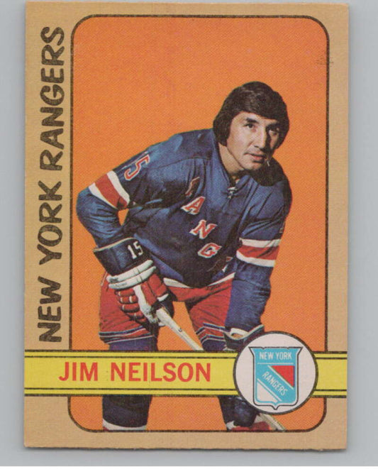 1972-73 O-Pee-Chee #60 Jim Neilson  New York Rangers  V99392 Image 1