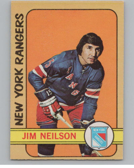 1972-73 O-Pee-Chee #60 Jim Neilson  New York Rangers  V99393 Image 1