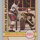 1972-73 O-Pee-Chee #63 Playoff Games 6 Bruins/Rangers  V99397 Image 1