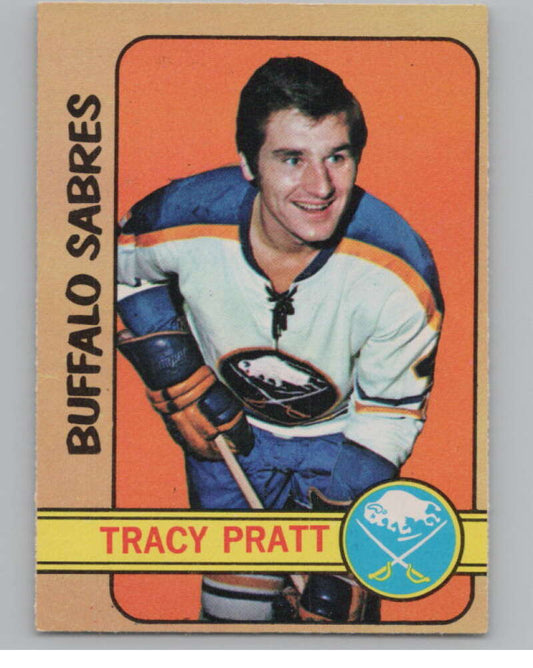 1972-73 O-Pee-Chee #69 Tracy Pratt  Buffalo Sabres  V99407 Image 1