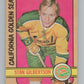 1972-73 O-Pee-Chee #70 Stan Gilbertson  California Golden Seals  V99412 Image 1